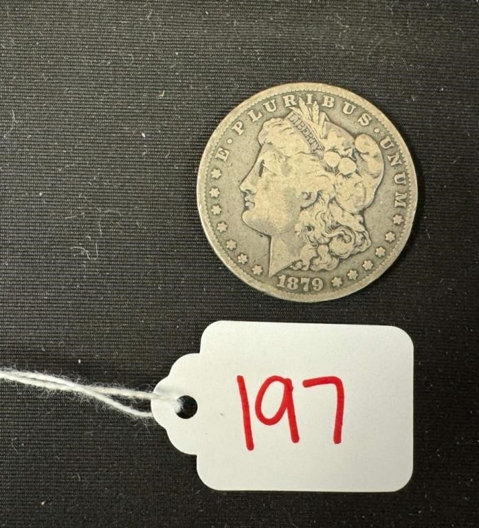 1879 Morgan Silver Dollar