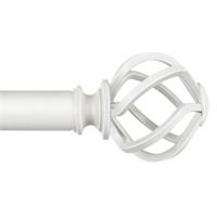 72-144" Curtain Rod Single Window