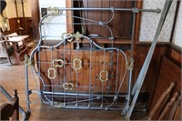 Vintage Brass Bed Full Sz.