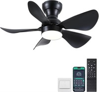 G709  Ceiling Fans with Lights Remote Control, 30"