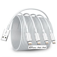 $17  4 Pack Apple MFi USB-Lightning Cable  6FT