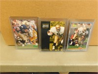 1993 Jerome Bettis RC's - Lot of 5 football cards