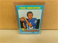 1971 Topps Fran Tarkenton #120 football card