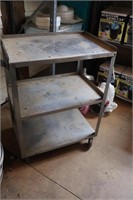 Metal 3 Tiered Cart