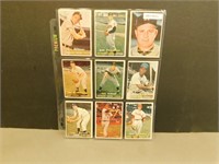 1957 Topps - Lot of 9 baseball cards