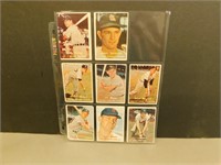 1957 Topps - Lot of 8 baseball cards