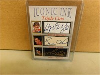 Iconic Ink Gretzky / Howe / Lemiex