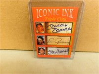 Iconic Ink Mantle / Gehrig / Musial