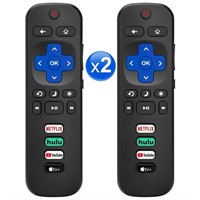 Ï€Ã‡Ã‰Pack of 2Ï€Ã‡Ã¦ for Roku-TV-Remote-Control-R