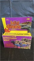 1997 I Dig Dinos 3 Assorted Excavation Kits