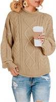 SMALL Saodimallsu Turtleneck Oversized Sweater