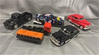 5 Diecast Model Vehicles