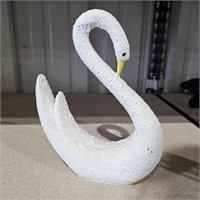 Mid Century Hand Crafted Swan Pottery Sculpture