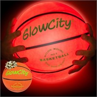 GlowCity Glow in The Dark Basketball for Teen Boy