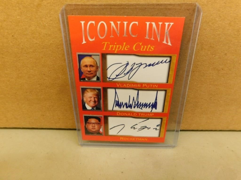 Iconic Ink Trump / Putin / Rocketman