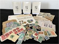First Day Covers, OK Artist Signed Stamps in