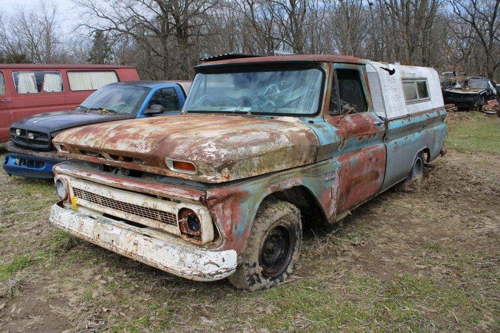 1966 Chevy 10 Pickup Parts Truck