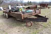 Homemade Mobile Home Trailer & Contents