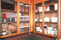 Large Kitchen Cabinet Contents Lot