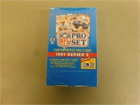 1991 Pro Set NFL Series 1 Box - sealed