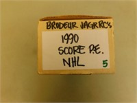 1990 Score NHL - Brodeur, Jagr, Lindros RC's