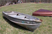 11.5' Sea King Aluminum V Bottom Pond Boat