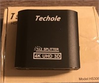 Techole 1x2 Splitter 4K UHD 3D