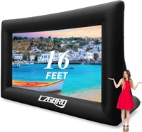 $99  Inflatable Projector Screen  16FT w/ Blower
