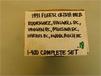 1991 Fleer Ultra MLB Set - Bagwell, Mussina, RC's