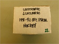 1991-92 OPC Premier Hockey Set - Lidstrom, Leclair