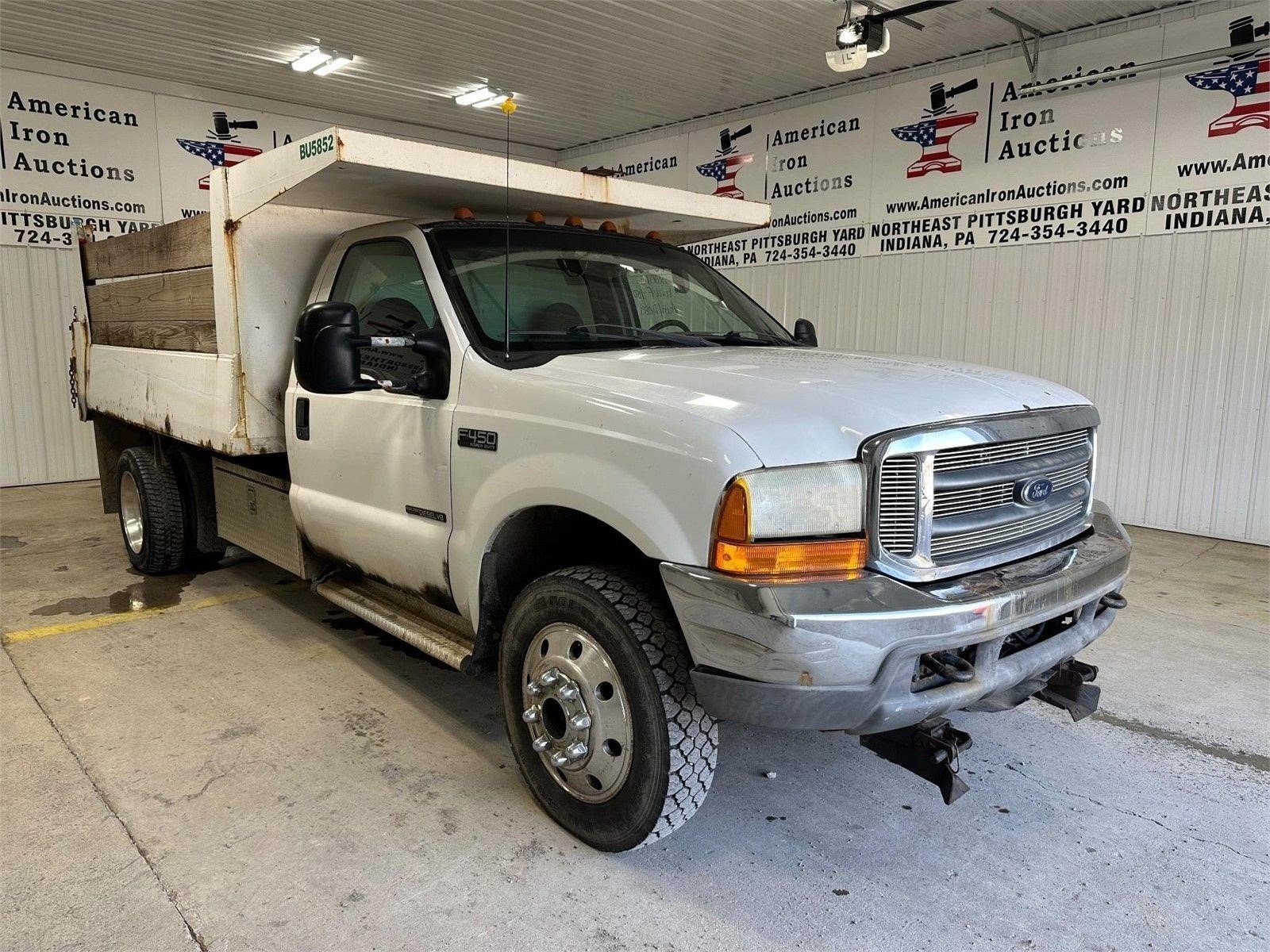 2001 Ford F-450 Diesel 4WD - Reconstructed Title