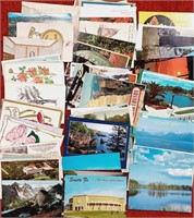 Pack of over 100 old postcards / cards