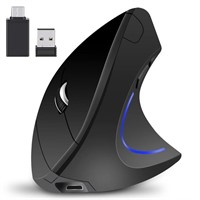 Neises Bluetooth Ergonomic Mouse for iPad, MacBook