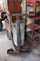 Rolling Cart Base & Rope