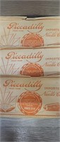 (3) 1928 Piccadilly Sewing Needle Case w/ Needles