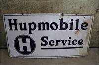 16" x 30" Porcelain Double Sided Hupmobile