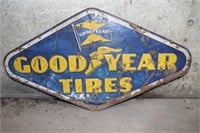 Good Year 19"x36" Metal Advertising Sign