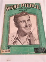 Vintage Webb Pierce Booklet