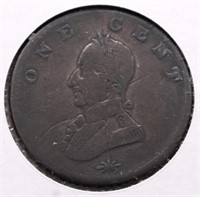 1783 WASHINGTON CENT VG COLONIAL