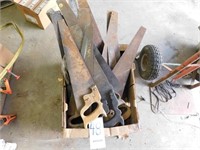 BOX OF SAWS GET READY TO PAINT