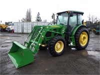 2011 John Deere 6115D Tractor Loader