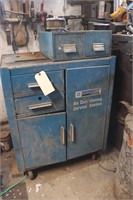 Rolling Parts Cabinet