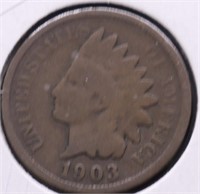 1903 INDIAN HEAD CENT VG