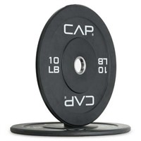 CAP Barbell Olympic Rubber Bumper Plates (Pairs/Si