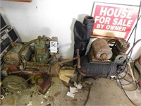 2 OLD AIR COMPRESSORS