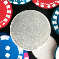 Two SILVERBIRD Hotel & Casino Free Play Coin