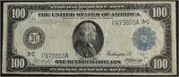 1914 100 $ FEDERAL RESERVE NOTE VF