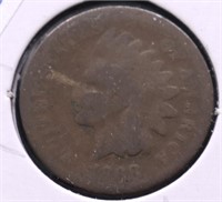 1868 INDIAN HEAD CENT AG