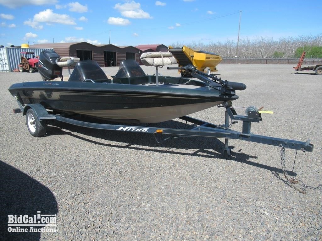 (DMV) 1995 Nitro 170 DC Bass Boat Nitro Trckr Trai