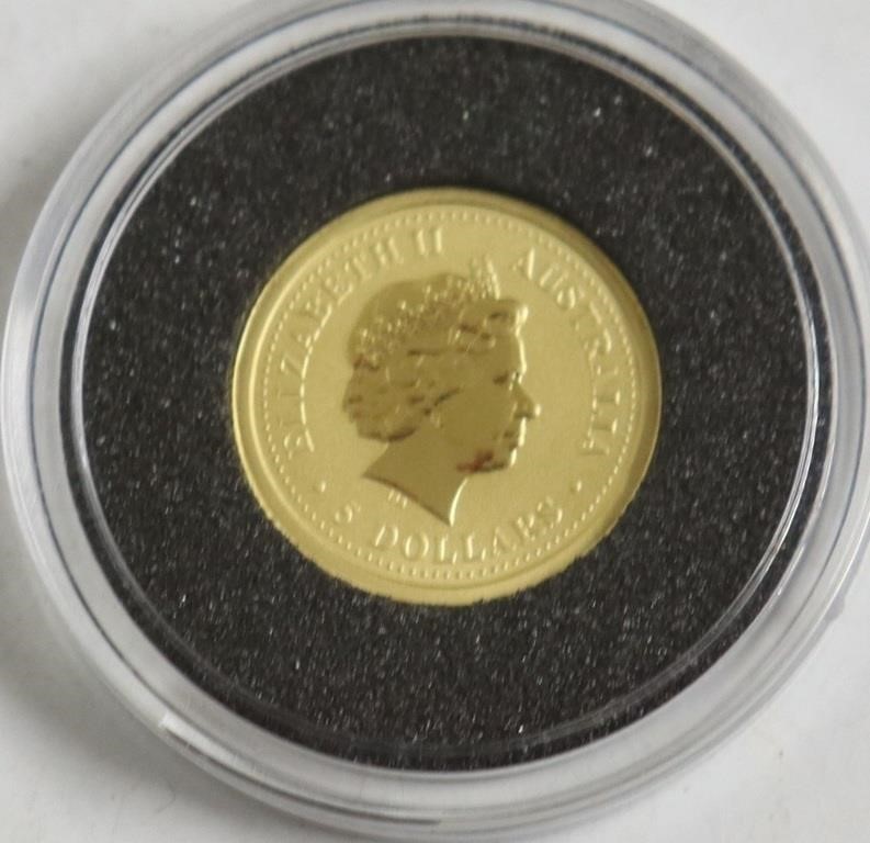 1/20 OZ .9999 GOLD ROUND